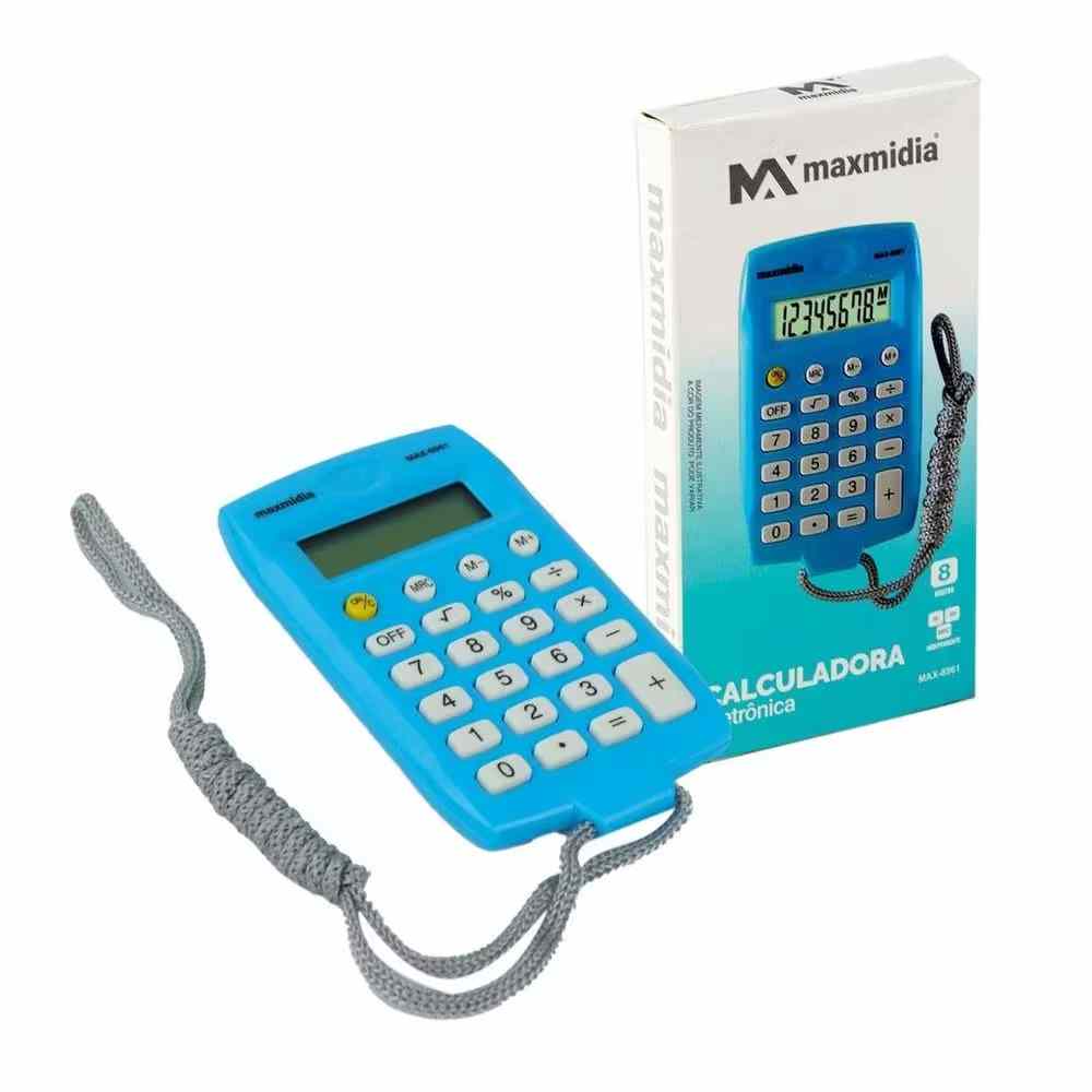 CALCULADORA MAXMIDIA C/CORDAO
